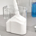 Liquid Laundry Detergent Dispenser for Laundry Room Organization Storage Large Capacity Laundry Detergent Powder Container with Lid Plastic - Image 4