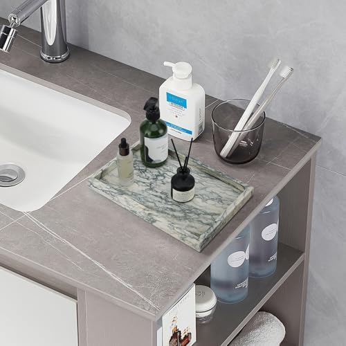 Real Natural Marble Tray for Bathroom, Vanity, Kitchen Counter & Desktop - Image 5