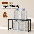 Expandable Storage Cabinet Shelves, Adjustable Metal Shelving Unit Rack - Image 3