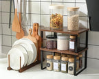 4 Pcs Kitchen Organizer Accessories Set for Cabinet, Deep, 11.8 x 7.9'' - Image 4