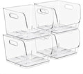 Sorbus Clear Pantry Organizer with Stackable Storage Bins, Open Front by Sorbus