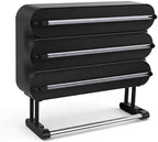 4-in-1 No-Drill & Magnetic Plastic Wrap Dispenser with Cutter by Unknown