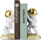 Space Bookends for Kids Room Nursery, Astronaut Themed Decor by BanllisDinoFunandSpaceAdventures
