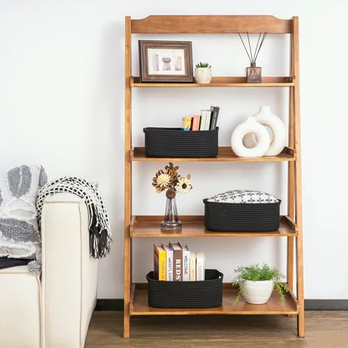 Goodpick 3-Pack Boo Storage Baskets for Closet Organizing, 13 x 8 x 5 in - Image 4