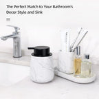 BosilunLife Ceramic Bathroom Accessories Set 3 Pcs - Image 5