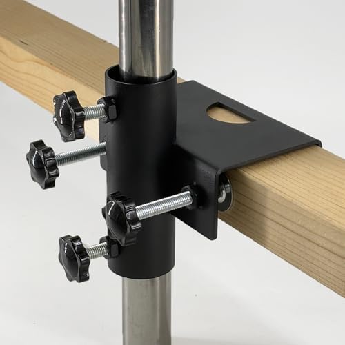 Heavy Duty Parasol Holder Patio Umbrella Stand Mount Umbrella Stand Bench Buddy Umbrella Holder Fixed Clip Umbrella Clamp for Deck,Chair,Desk,Dock,Beach Courtyard Balcony,Boats,Tailgates - Image 4