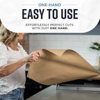 Bryco Goods 24 Inch Butcher & Kraft Paper Roll Dispenser and Cutter - Image 5
