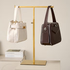 Purse Display Stand Set of 2 Jewelry Tower Stainless Steel - Image 4