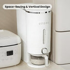 UFORU Rice Dispenser 23-25 LB,Airtight Storage Container,Measuring Cup - Image 3