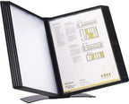 Tarifold Desktop Reference System, 10 Pockets with Easy-Load Design, Black - Image 4