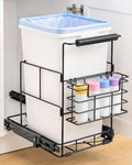 Bulado Pull Out Trash Can Under Cabinet, Supports 125 lbs, Bin Not Included by Lorbro