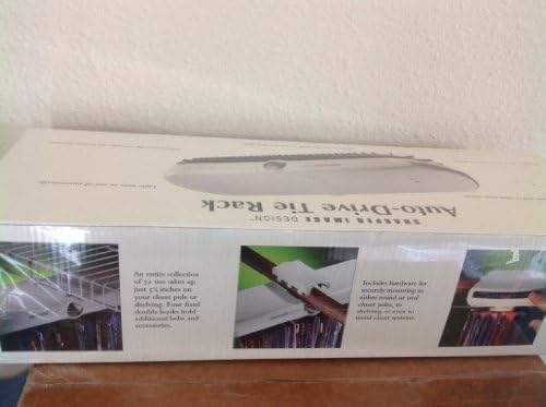 New, Sharper Image Design Auto-Drive Tie Rack - Image 2