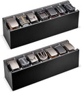 Lolalet Belt Organizer for Closet, Belt Box & Storage Drawer -Black by Lolalet