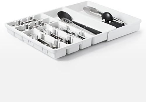 OXO Good Grips Large Expandable Utensil Organizer, White - Image 5