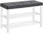 SONGMICS Shoe Bench, Storage Bench, Entryway Bench with Cushion by SONGMICSbySONGMICSHOME