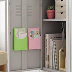 Gilprop 8 Pack Magnetic File Folder Holder for Whiteboard Classroom Storage - Image 5