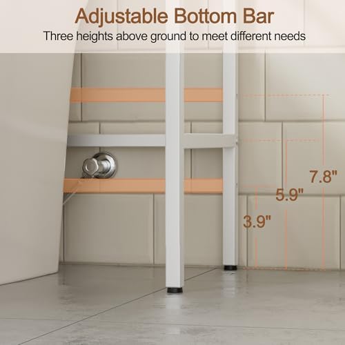 3 Tier Over The Toilet Storage Rack, Bathroom Organizer - Image 6
