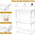 6 Pack Acrylic Display Case Purse Storage Organizer for Closet - Image 3