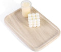 Karibiber Marble Vanity Tray, Bathroom Tray Countertop, Decorative Dresser Organizer, Perfume, Jewelry Holder, Beige Stone Serving for Kitchen Sink Storage(MOCA Cream) by Karibiber