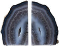 Nature's Decorations Natural Agate Bookends - A-Quality Large Heavy Duty Geode, Earth Tone & Neutral Stone Decor, Crystal Gift, 1 Pair (4-6 lbs) by NaturesDecorations