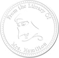 Custom Library Embossed Stamp for Muslim Families - Hybrid Spiritual Veil Design - Personalized Home Library Embossing Stamp - Custom Library Embossed Stamp for Books, Journals - Unique Gift by AcornSalesCo