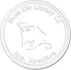 Customized Book Embossed Stamp for Muslim Business Owners - Personalized Soft Spiritual Veil Library Embossing Seal - Ideal for Customizing Books, Documents, and Stationery - Elegant Design - Image 6