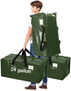 4 Pcs 24 Gallon Extra Large Moving Bags Heavy Duty Storage Bag - Image 2