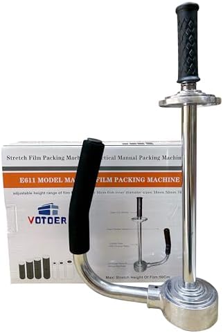 Pallet Stretch Film Packing Machine Shrink Wrap Dispenser Holder, Adjustable Height from 12-20 inch (Upgraded Version) - Image 7