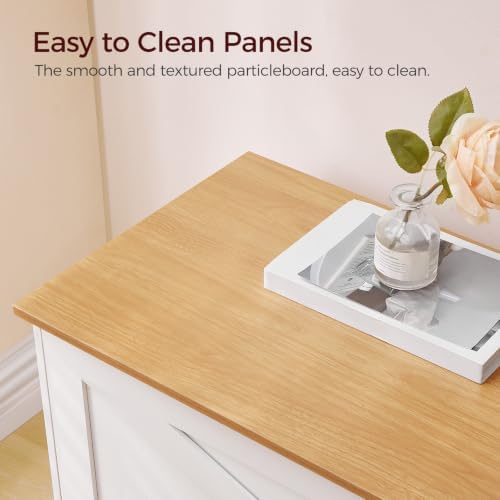 MAHANCRIS 39.4" Storage Chest with Lid, Storage Bench with Safety Hinges - Image 6