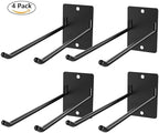4-Pack Solid Steel Garage Wall Hooks for Tools - Image 5