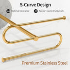 STWWO Kitchen Towel Holder for Countertop with Marble Base - Image 5
