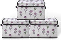 Stackable Storage Bins with Lids, 3 Pack by BestSellers