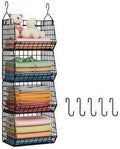 X-cosrack 4 Tier Hanging Closet Organizer Foldable Hanging Storage Basket by X-cosrack