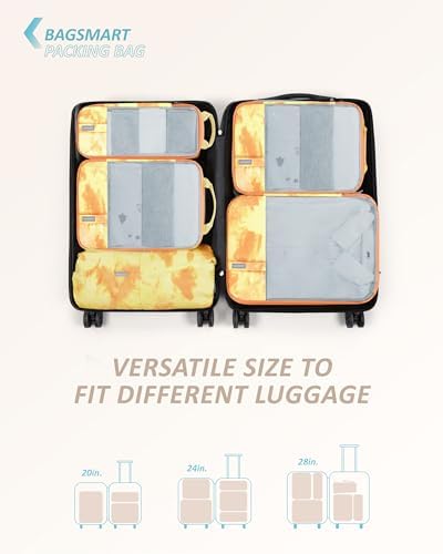 BAGSMART Compression Packing Cubes for Travel Essentials - Image 4