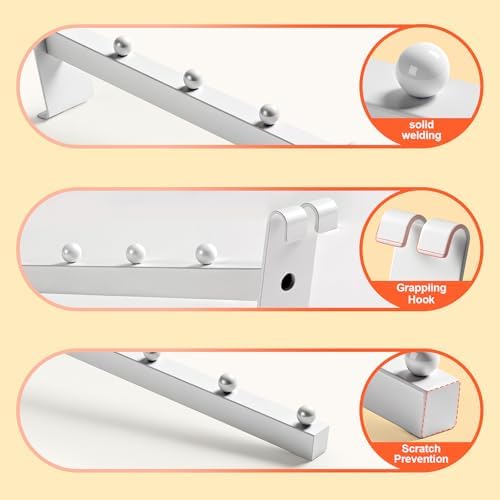 6Pack 14" Gridwall Waterfall Hooks 6 Balls,Gridwall Accessories - Image 4