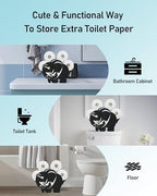 Elephant Toilet Paper Holder Stand, Decorative Toilet Paper Storage - Image 5