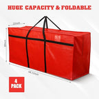 4 Pcs 194 Gallon Extra Large Moving Bags Heavy Duty Storage Bag - Image 2