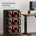 UAMFURI Stackable Storage Bins with Lids, 144QT Extra Large Storage Cabinet - Image 3