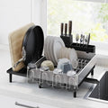 SONGMICS Dish Drying Rack, Expandable Stainless Steel, with Rotatable Spout by SONGMICSbySONGMICSHOME