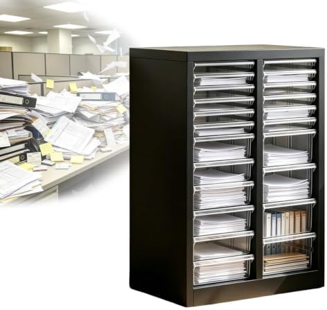 Literature Organizer, Classroom Mailbox w/22 PP Drawers by Unknown