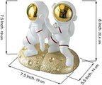 Space Bookends for Kids Room Nursery, Astronaut Themed Decor - Image 2