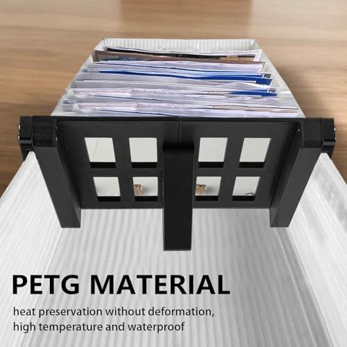 Mail Pusher for DPS Trays - Letter Organizer - Compatible with USPS Trays - Prevents Mail from Sliding During delivery - Suitable for Standard DPS - Blue - Image 5