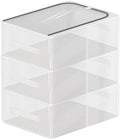 3 Pack Clear Shoe Closet Organizer for Boots Sneaker, 15.8" x 11.8" x 6" by COAINNER