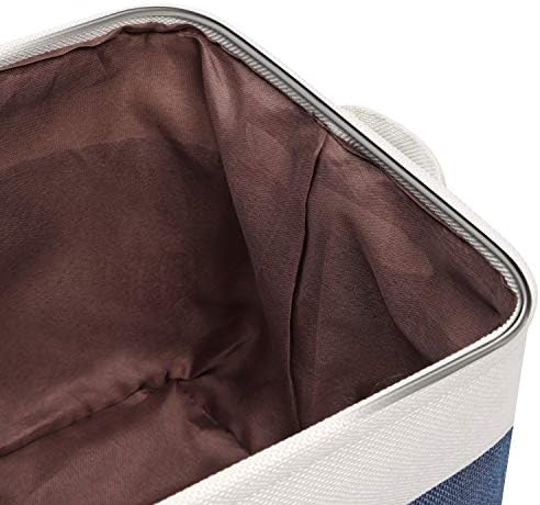 Fabric Storage Bins for Shelves, Rectangle Storage Basket, 3 Pack - Image 4