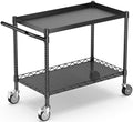 Utility Tool Cart with Wheel, 45In Large Rolling Utility Carts with Handle by Leteuke