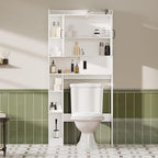 ChooChoo Over The Toilet Storage Cabinet with Sliding Door - Image 4