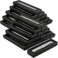 40 PCS Empty Pen Present Box, Pen Presentation Display Box with Clear Lid and Cushion, Pen Gift Box for Business, Birthday Souvenir, Office Supplies by Unknown