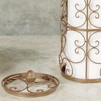 Aldabella Toilet Paper Storage Floor Stand, Satin Gold Powder Coat - Image 4