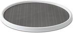 Copco Non-Skid Pantry Cabinet Lazy Susan Turntables, 18-Inch and 12-Inch, White/Gray - Image 2
