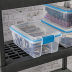 Sterilite Gasket Storage Box with Lids for Home & Office, 12 Quart, 24-Pack - Image 5